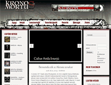 Tablet Screenshot of kronosmortus.com
